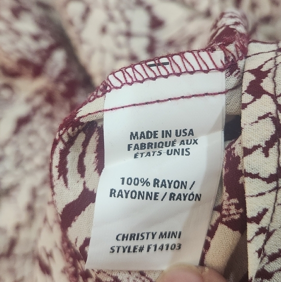 Flynn Skye Cheetah Christy Mini Dress Size 2 Or Medium - Picture 4 of 9